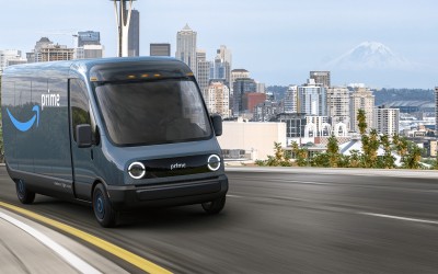 Αυτό είναι τo ηλεκτρικό van της Amazon 