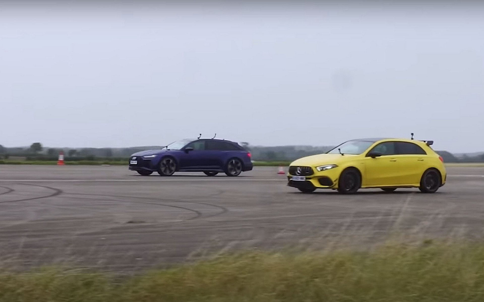Audi RS6 Vs Mercedes-Benz A45 AMG S: Η απόλυτη κόντρα (video)