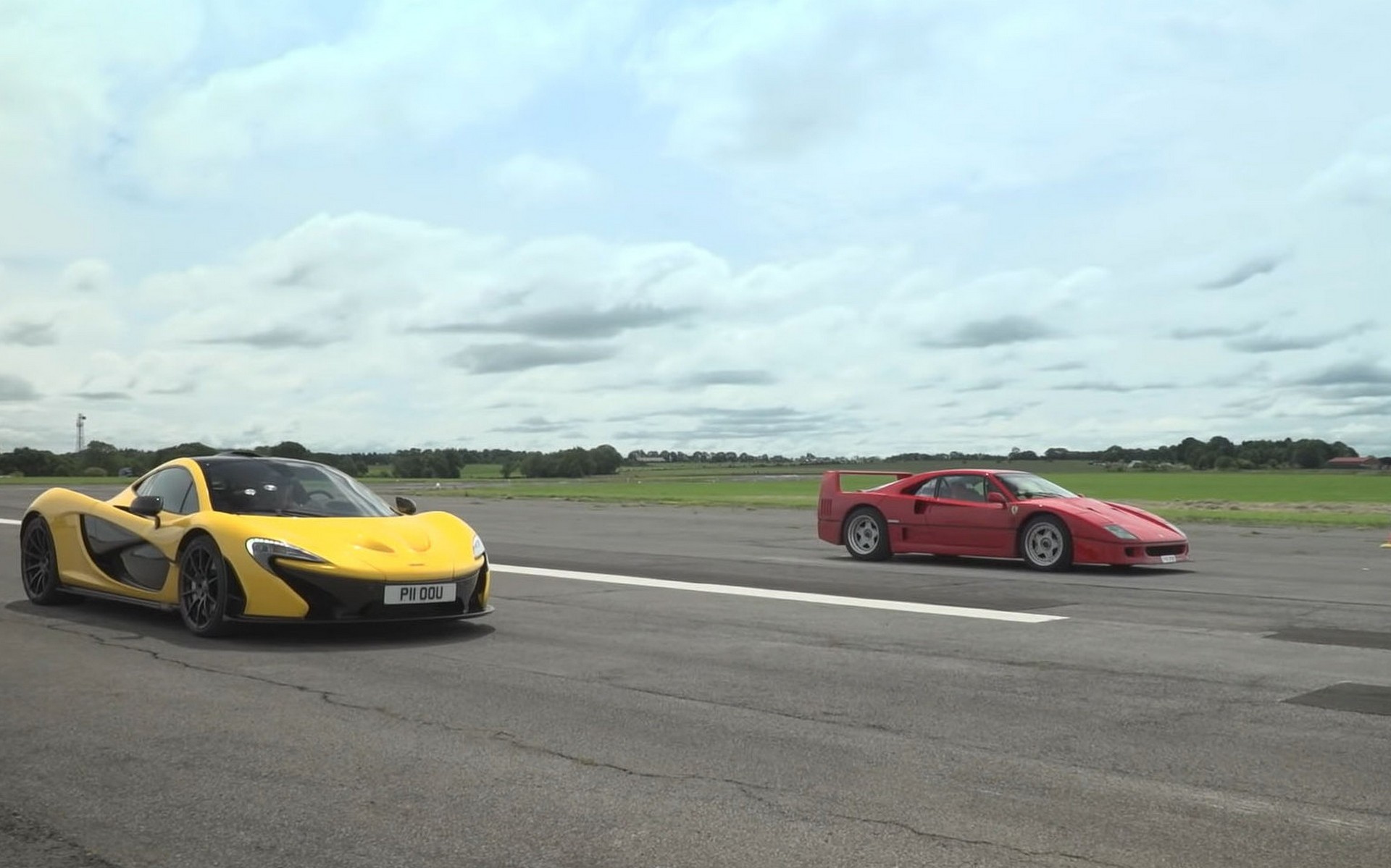 Ferrari F40 Vs McLaren P1: Άνιση μάχη;