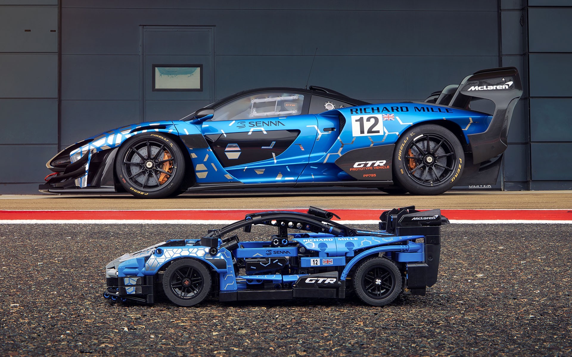 Μια McLaren Senna GTR που έχει 830 κομμάτια και στοιχίζει 50 ευρώ