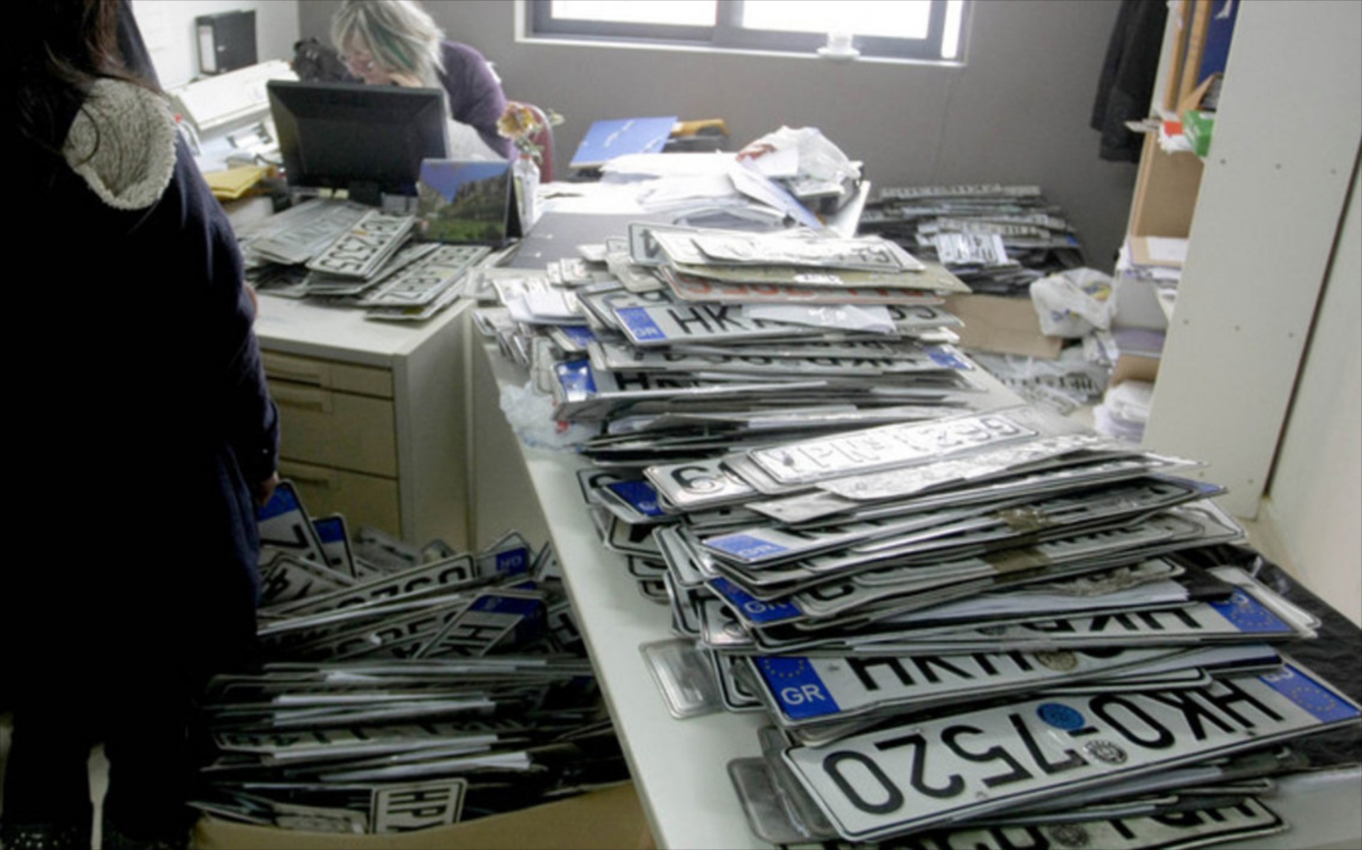 Κατάθεση πινακίδων κυκλοφορίας χωρίς επίσκεψη στην εφορία