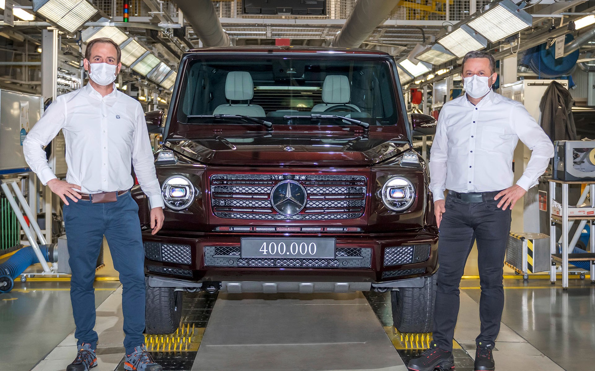 Πόσες Mercedes-Benz G-Class έχουν κατασκευαστεί;