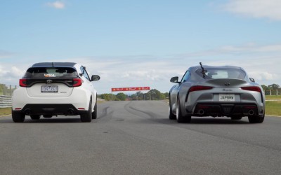 Ποιο είναι πιο γρήγορο στην ευθεία: Το νέο Yaris GR ή η Supra; (video)