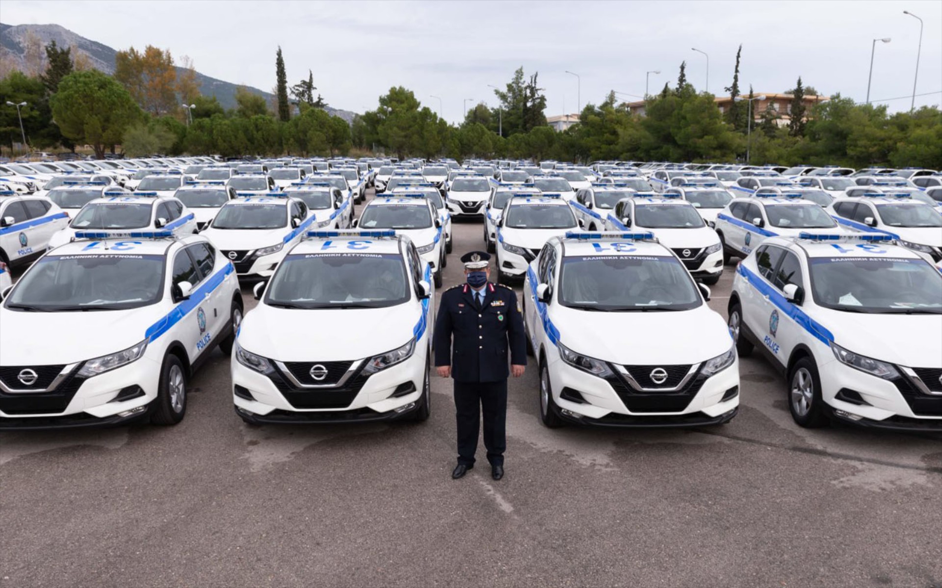 Γέμισε Nissan Qashqai η Ελληνική Αστυνομία