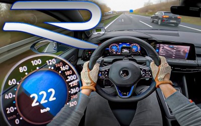 Κάνοντας 0-100 km/h και 100-200 km/h με το νέο Golf R [Video]