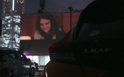 Οι Ιάπωνες είδαν γαλλικό κινηματογράφο μέσα από τα ηλεκτρικά Nissan τους (video)