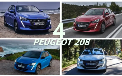 4 Peugeot 208 σε δοκιμή - Βενζίνη, diesel & ηλεκτρικό, από 100 έως 136 ίππους