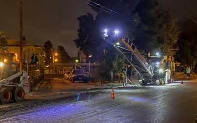 Ασφαλτόστρωση στο Χαλάνδρι