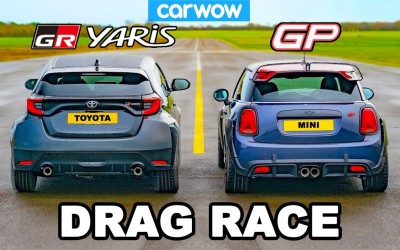 Κόντρα στην ευθεία: Toyota GR Yaris vs Mini GP [Video]