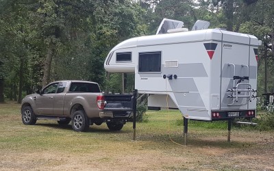 Τροχόσπιτο που κουμπώνει και ξεκουμπώνει σε pick up!