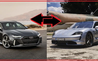 Δοκιμή: Porsche Taycan ή Audi RS6; 680 ηλεκτρικοί ίπποι ή 600 PS από 4λιτρο V8;