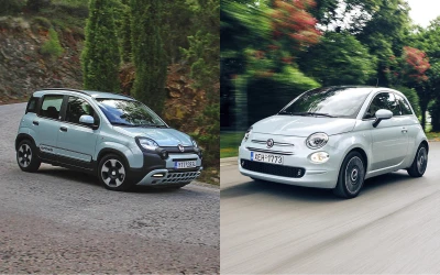 Δοκιμή υβριδικό Fiat: Panda ή 500;