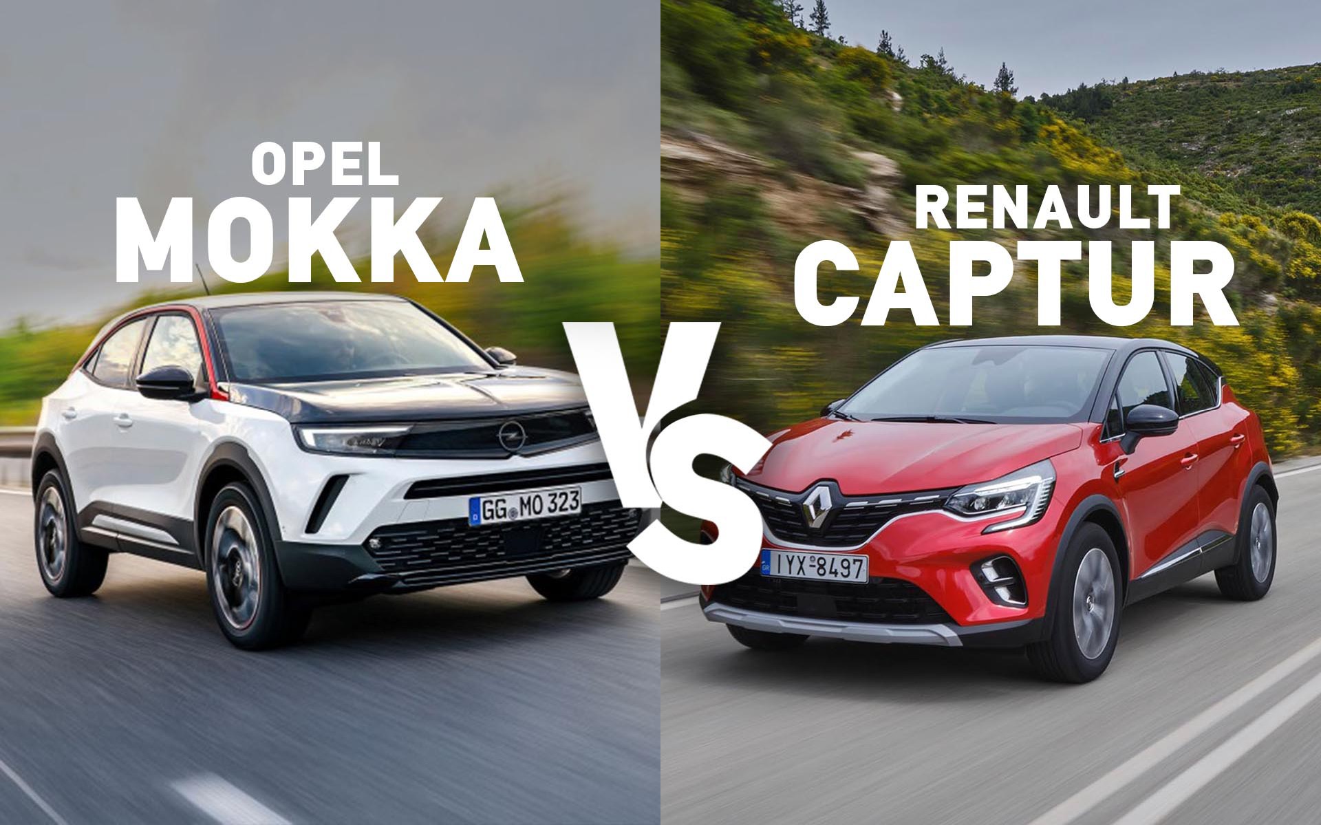 Μικρό SUV με 100 ίππους και 18.000€: Opel Mokka ή Renault Captur; - Δείτε τι ψηφίσατε