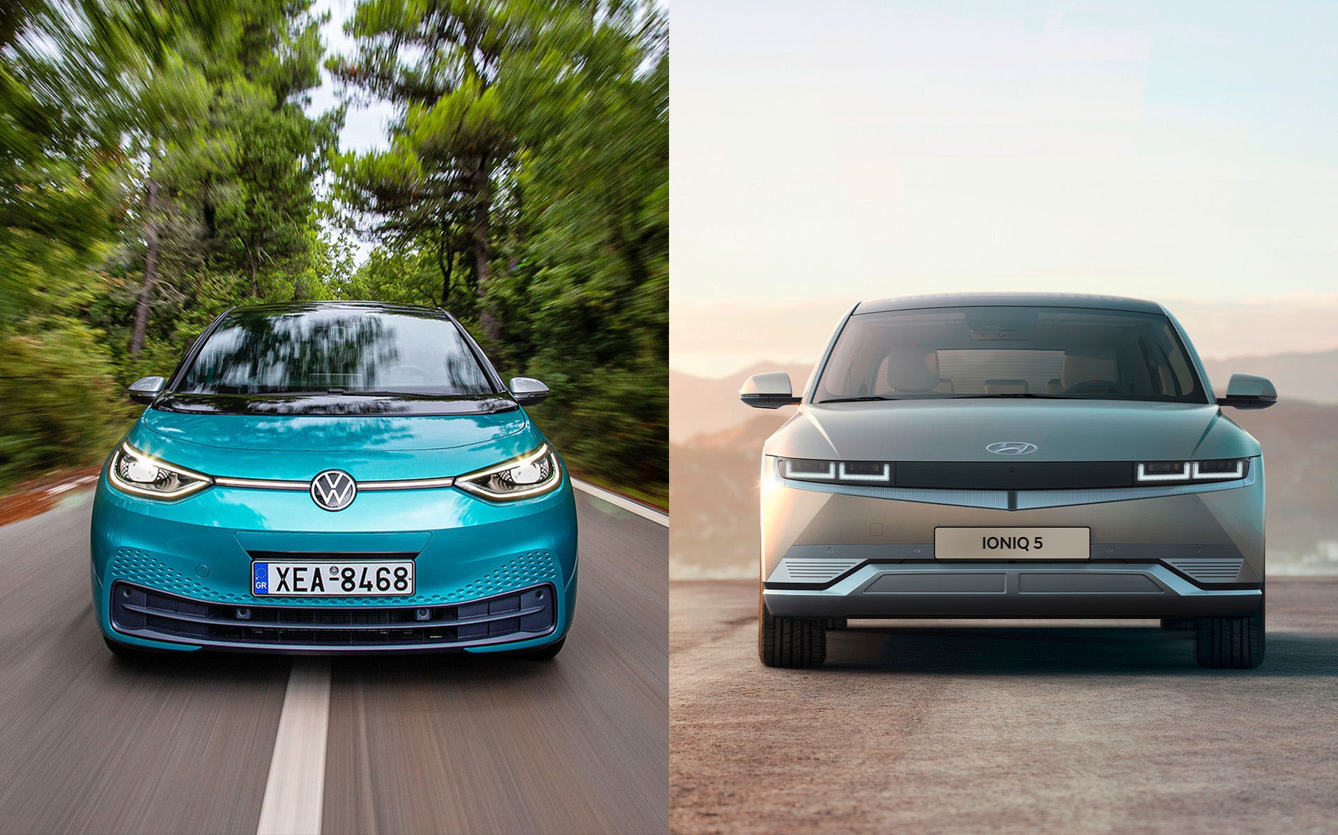 Αμιγώς ηλεκτρικά: Volkswagen ID.3 ή Hyundai Ioniq 5; 