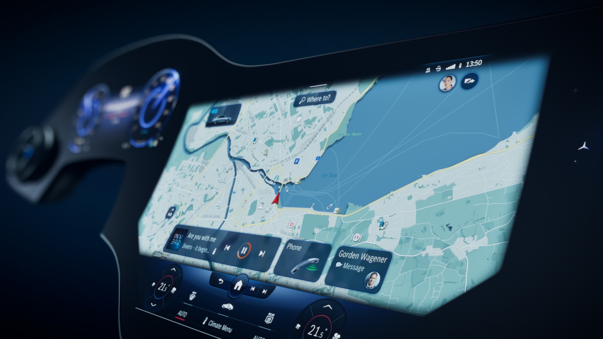 Mercedes-Benz: Δες την οθόνη “Hyperscreen” της EQS [Video]