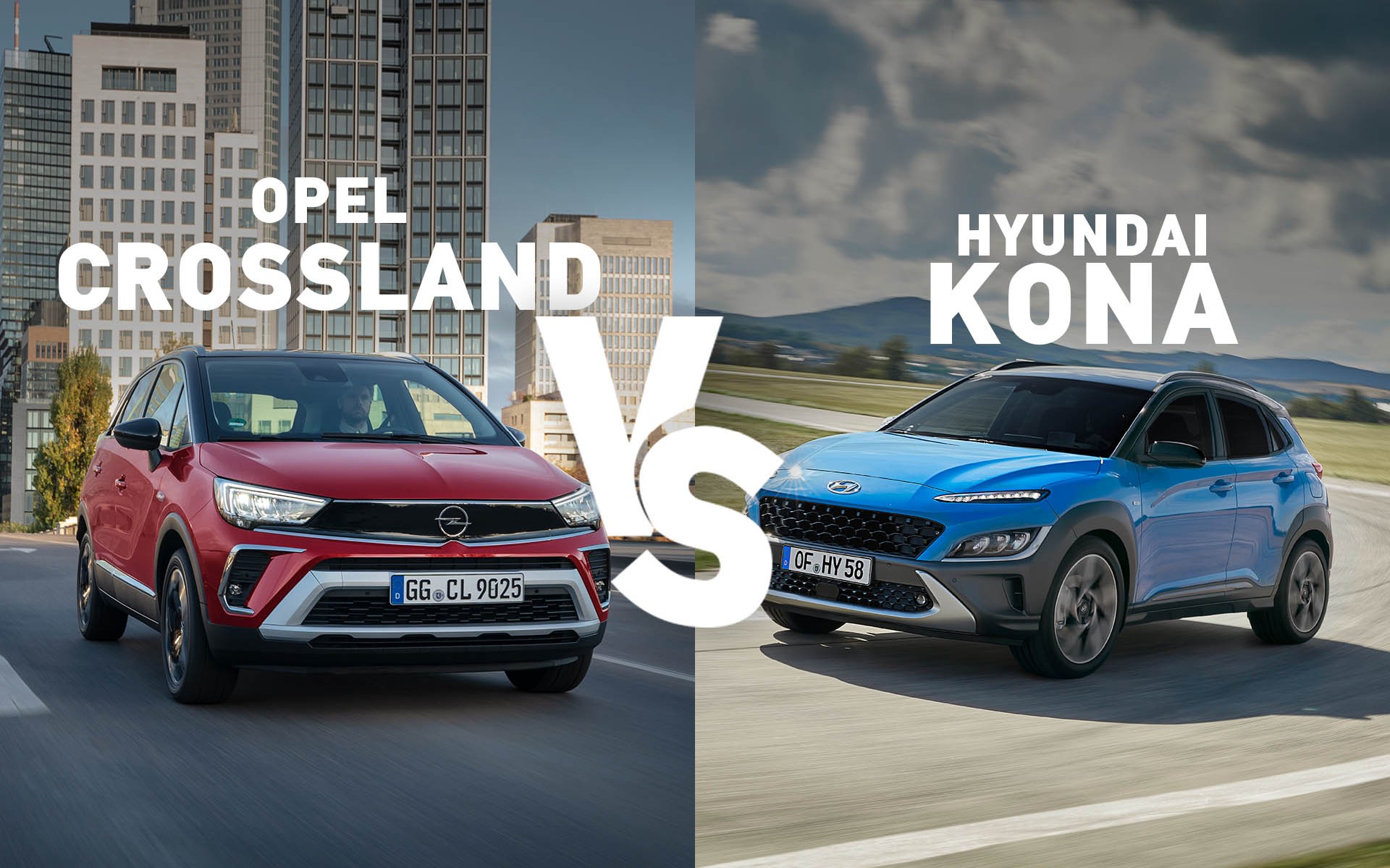 Μικρό crossover με κάτω από 20.000 ευρώ €: Hyundai Kona ή Opel Crossland - Δείτε τι ψηφίσατε