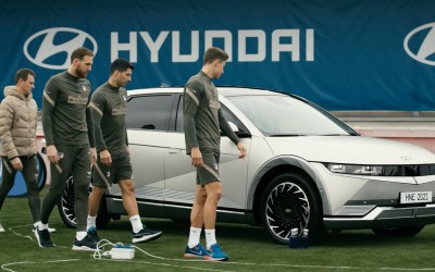 H σειρά της Atletico Madrid να προπονηθεί με το Hyundai Ioniq 5! (video)