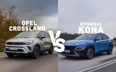 Δοκιμή: Opel Crossland ή Hyundai Kona; - Δείτε τι ψηφίσατε