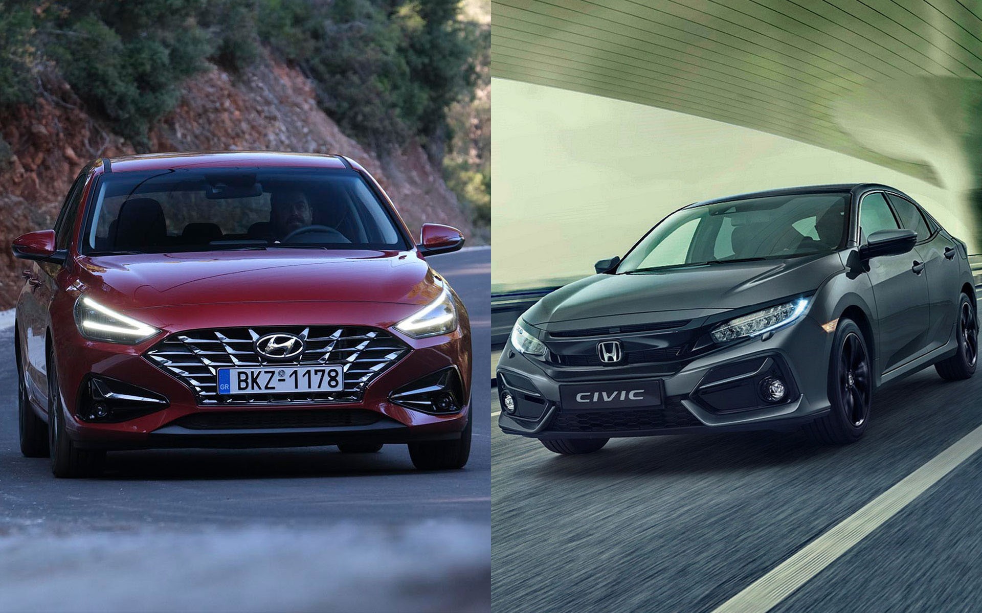 Honda Civic ή Hyundai i30; Εμείς τα δοκιμάζουμε, εσείς ψηφίζετε!
