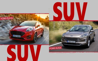 Τι τύπος SUV είσαι; Ford Puma ή Ford Kuga;