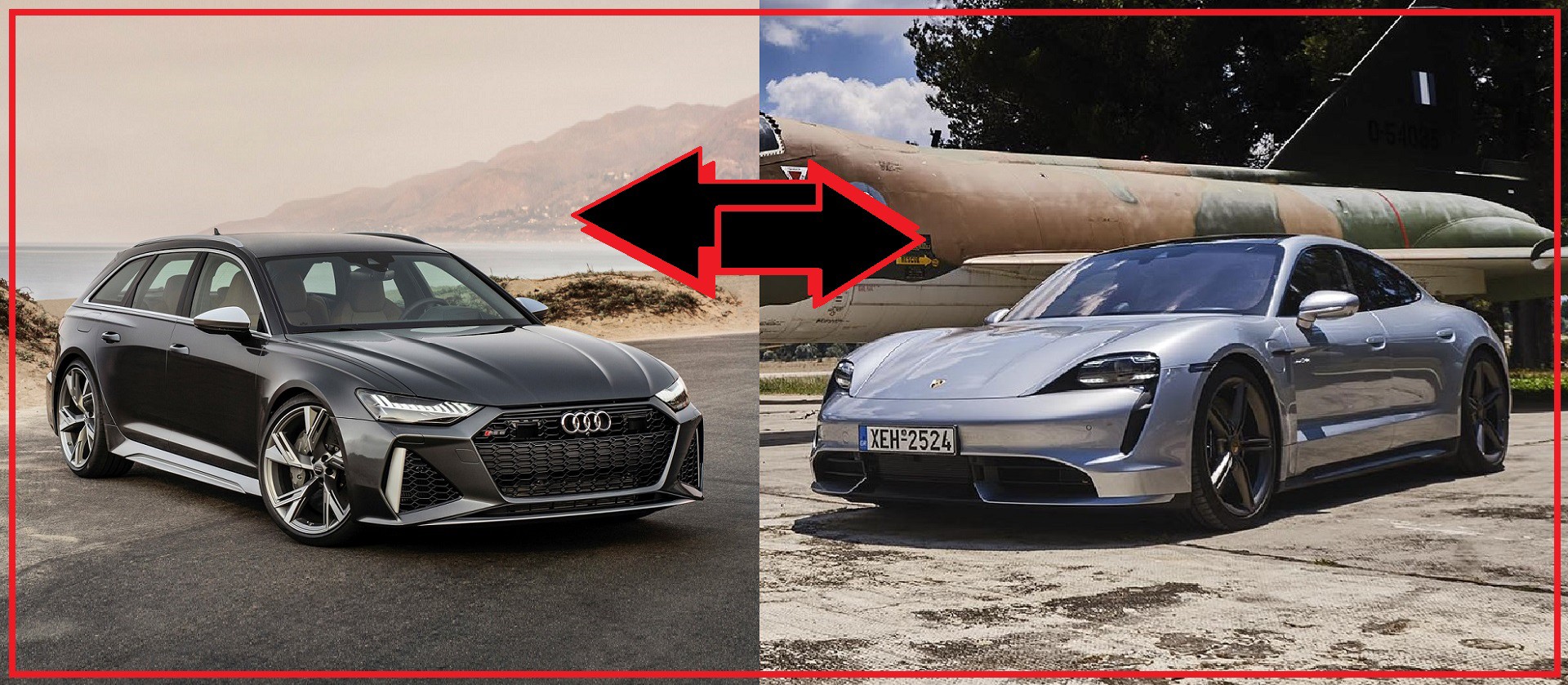 Δοκιμή: Porsche Taycan ή Audi RS6; Δείτε τι ψηφίσατε