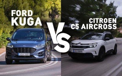 Δοκιμή Plug-in: Citroen C5 Aircross ή Ford Kuga; - Δείτε τι ψηφίσατε