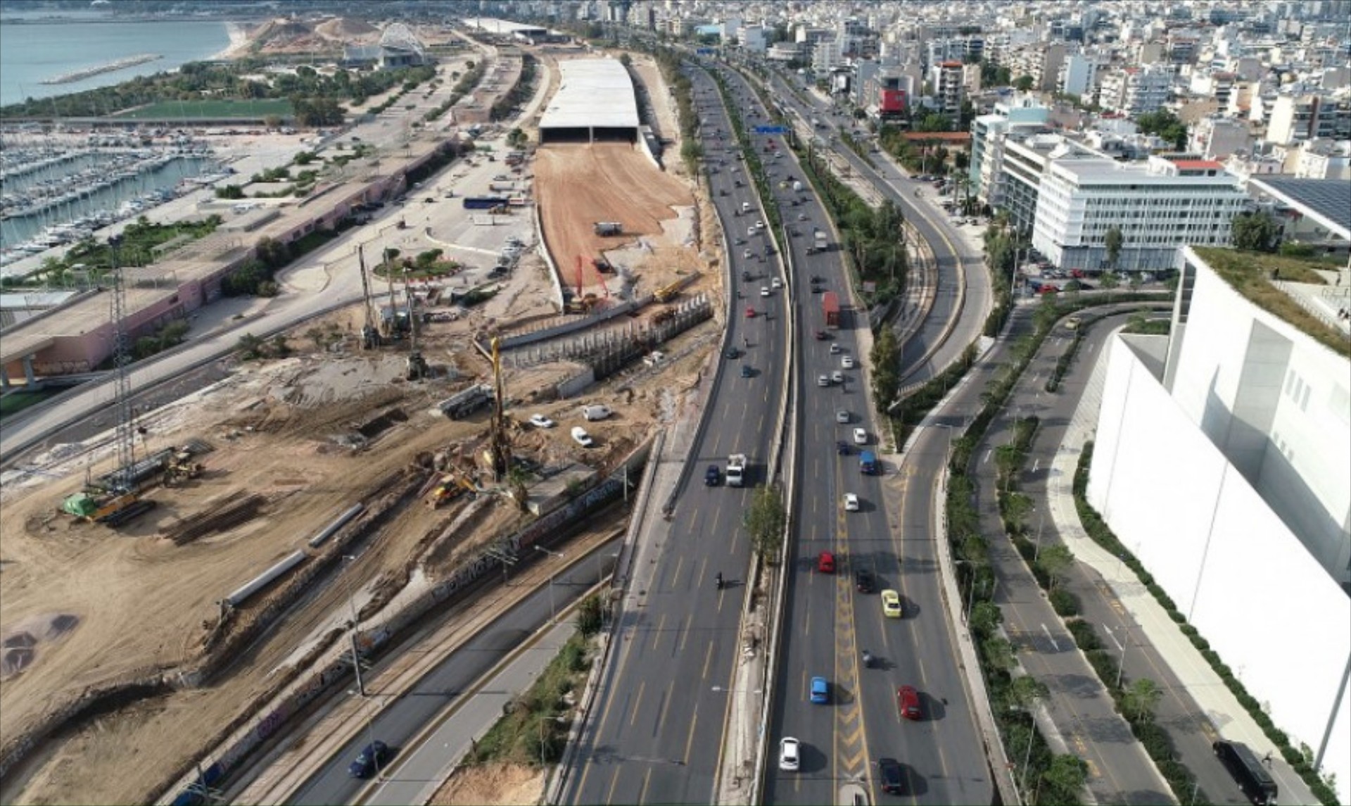 Τμηματική διακοπής της κυκλοφορίας από σήμερα, 25 Μαΐου στη Λ. Ποσειδώνος