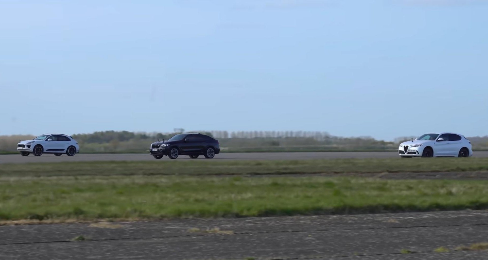 Ποιο SUV ήταν ταχύτερο; Η Alfa Romeo Stelvio QV, η BMW X4 M ή η Porsche Macan Turbo;