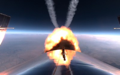 H Virgin Galactic έγραψε ιστορία με την πρώτη δοκιμαστική τουριστική πτήση στο Διάστημα (Video)