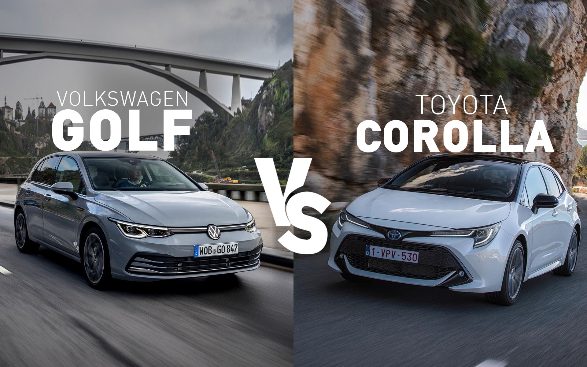 Toyota Corolla 1.2T και Volkswagen Golf 1.0 eTSI – Εμείς τα δοκιμάζουμε, εσείς διαλέγετε