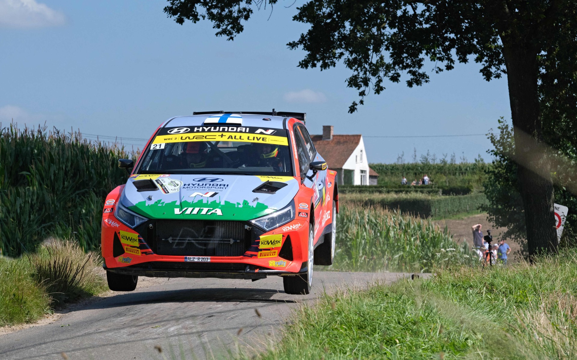 Το ολοκαίνουριο Hyundai i20 N Rally2 κέρδισε στο Ypres Rally Belgium 