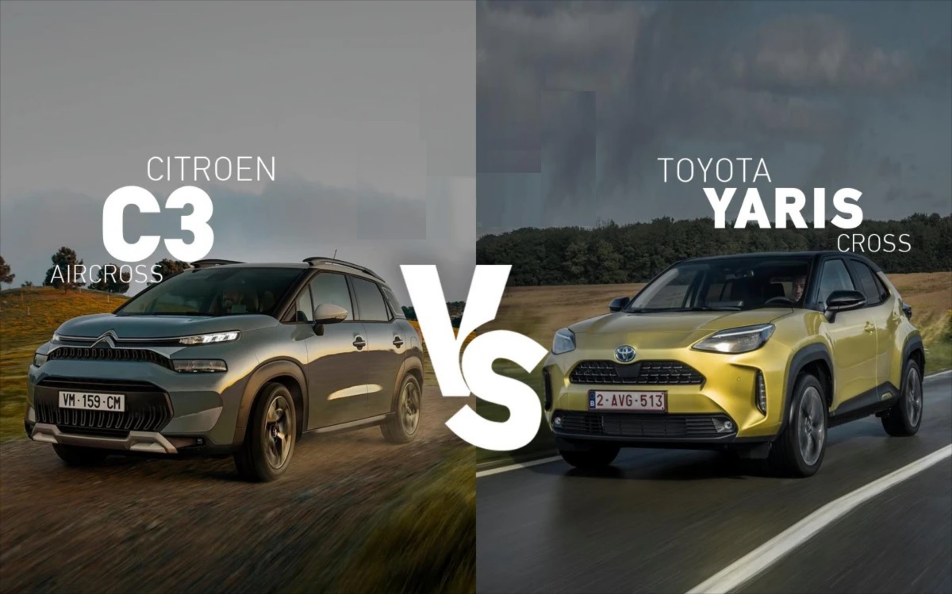B-SUV με κάτω από 20.000€: Citroen C3 Aircross ή Toyota Yaris Cross; Τι θα αγόραζες;