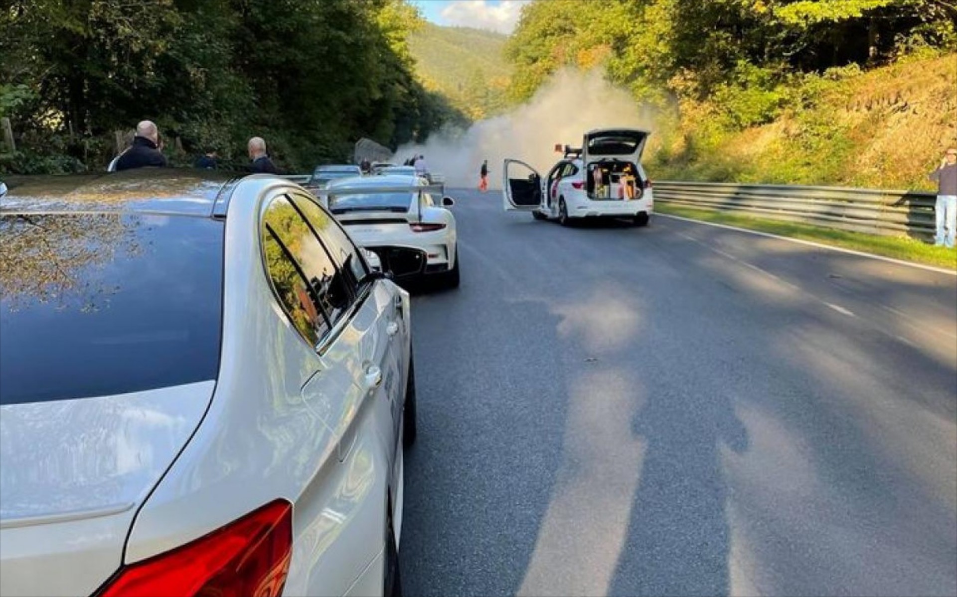 Χάος στο Nurburgring -  Ένας νεκρός και πολλοί τραυματίες