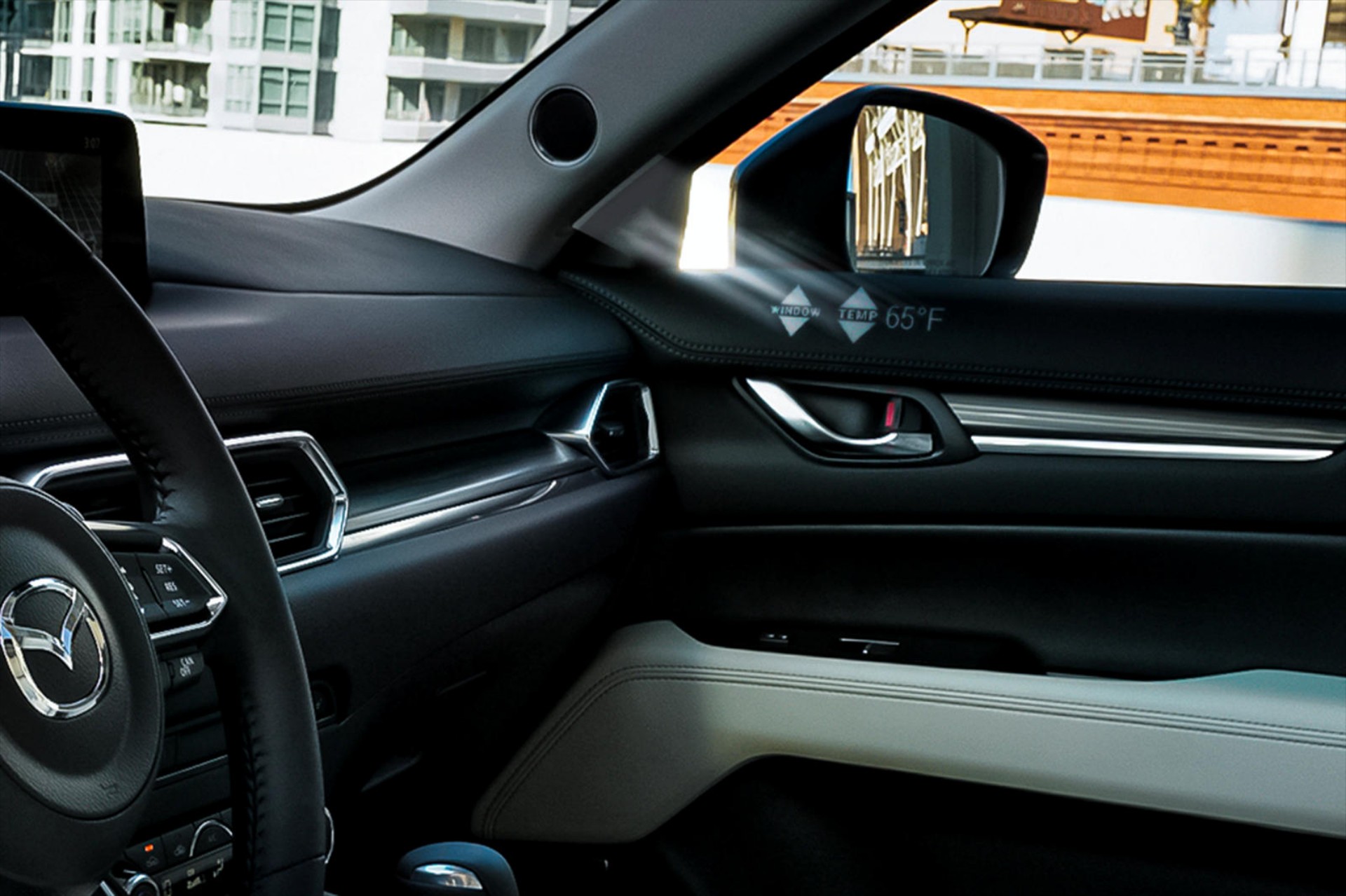 Η Mazda αντικαθιστά με ολογράμματα τους φυσικούς διακόπτες