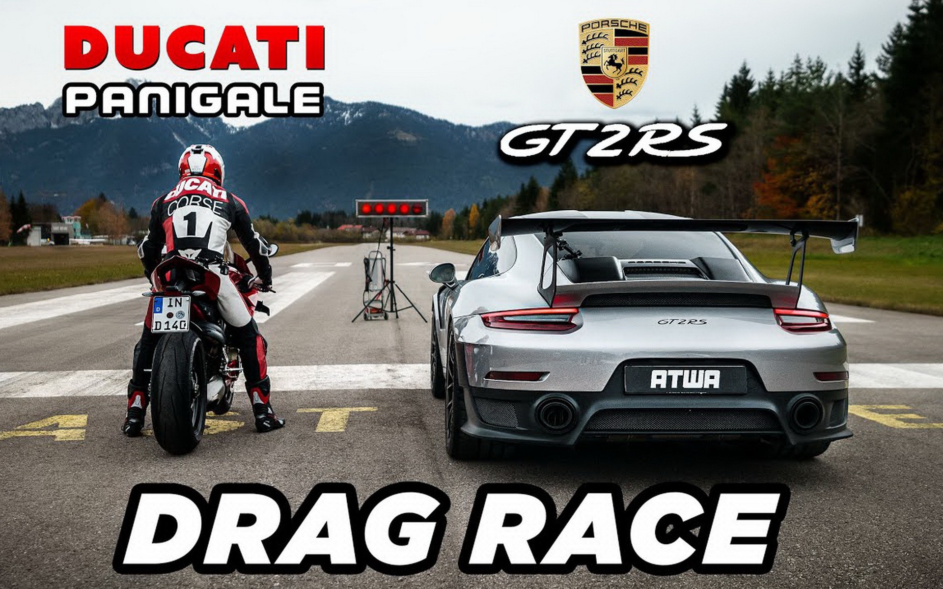 Porsche GT2 vs Ducati Panigale V4: Μπορεί ένα supercar να συγκριθεί με μια μηχανή;