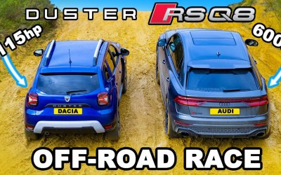 Audi RS Q8 vs Dacia Duster: Ποιο αποδείχτηκε καλύτερο στις off-road δοκιμασίες; [video]
