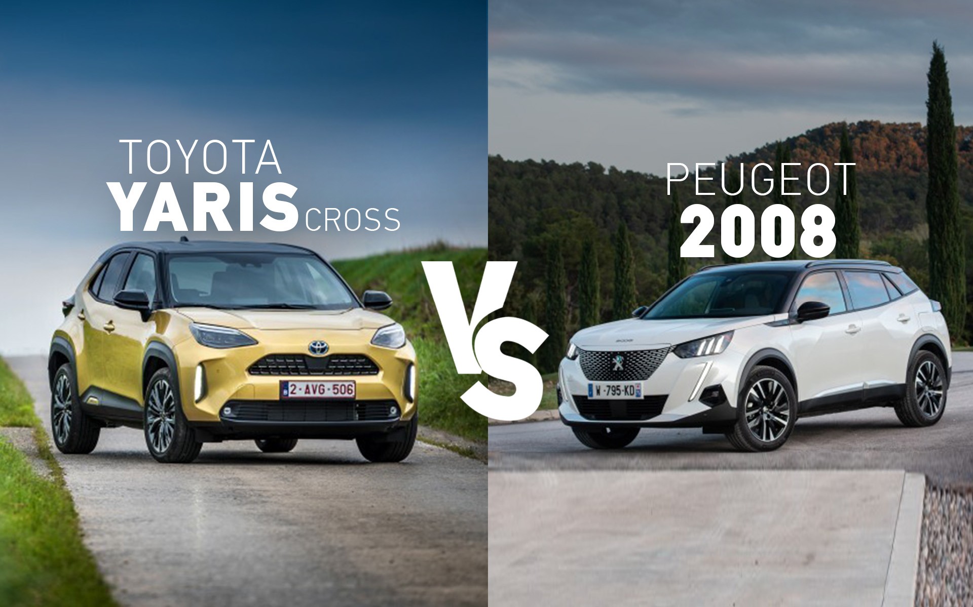 Νεανικά SUV πόλης με χαρακτήρα: Peugeot 2008 ή Toyota Yaris Cross;