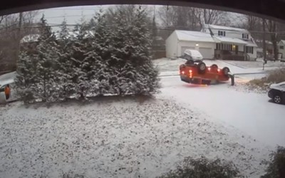 Δείτε τούμπα που έφαγε ο αρχηγός της Πυροσβεστικής [video]