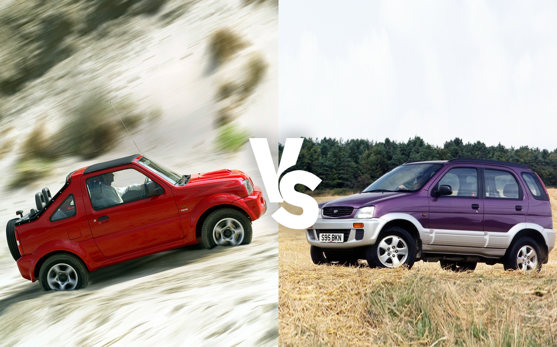 Retro Battle: Daihatsu Terios ή Suzuki Jimny;