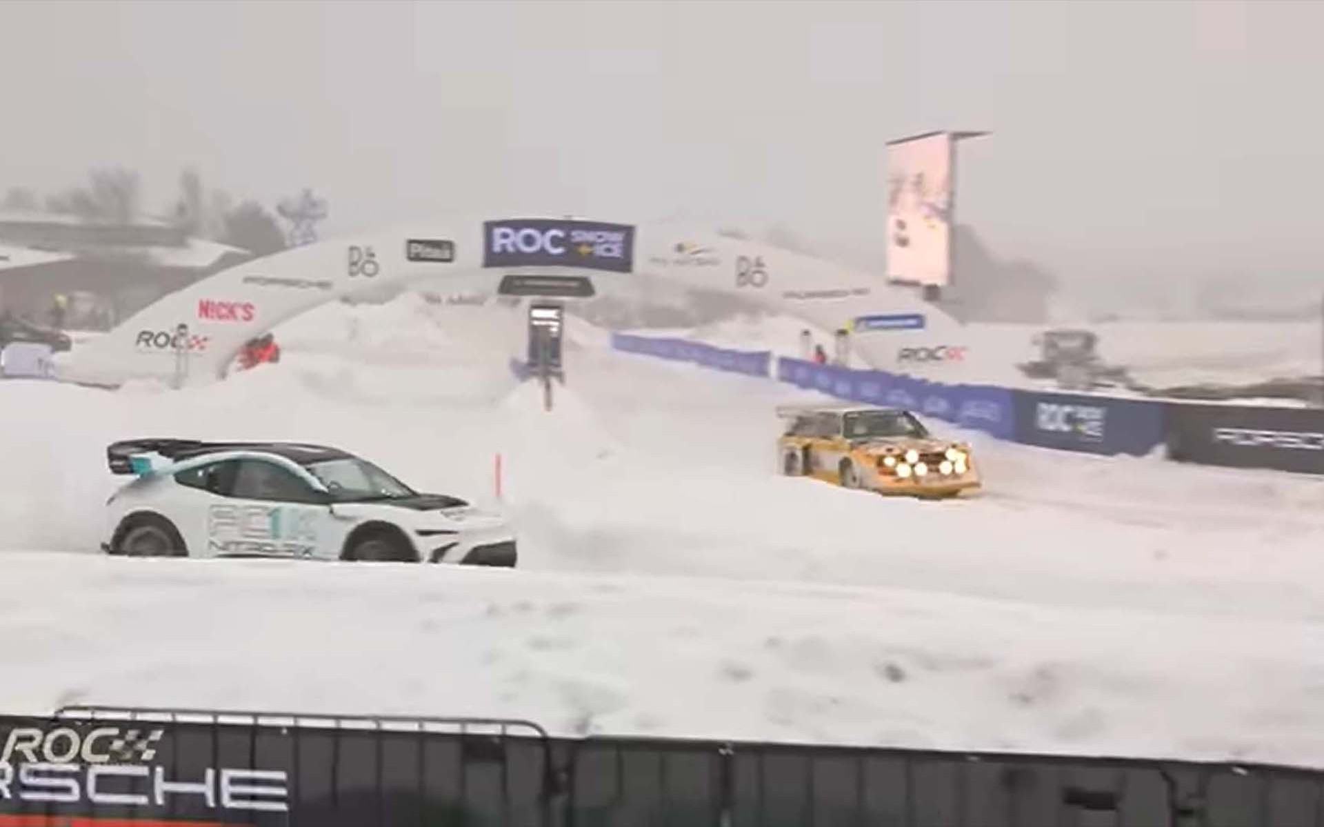 Αudi Quattro S1 Vs Hλεκτρικό Rallycross 1.000 ίππων! Ποιος κέρδισε; (video)