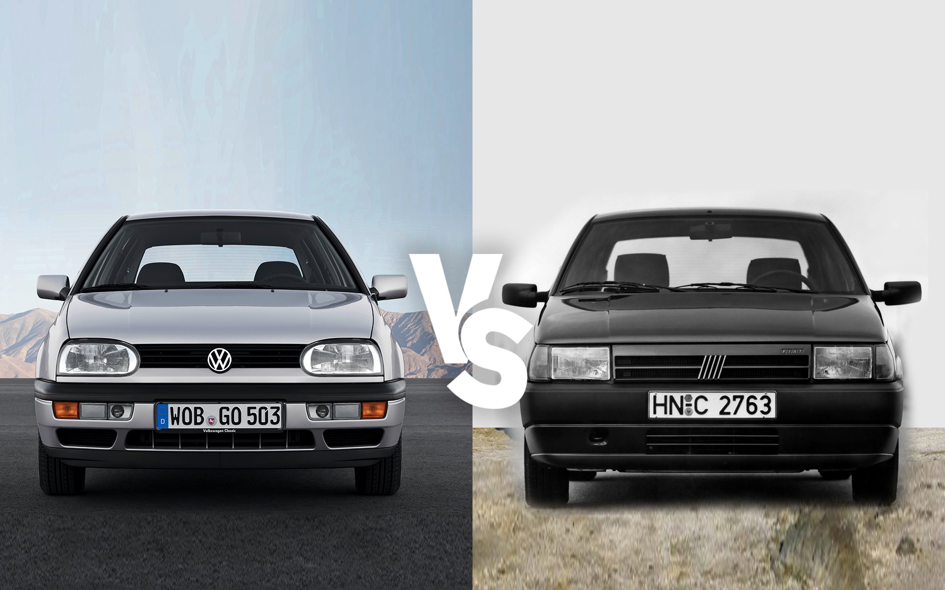 Retro Battle: Fiat Tipo ή Volkswagen Golf;  