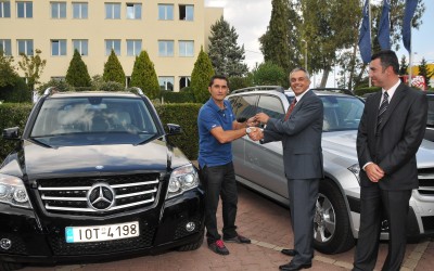 Mercedes-Benz για τον Ολυμπιακό