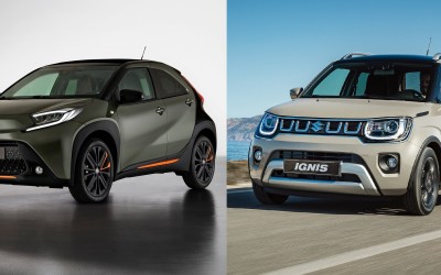Σύγκριση μικρών crossover: Suzuki Ignis ή Toyota Aygo X;