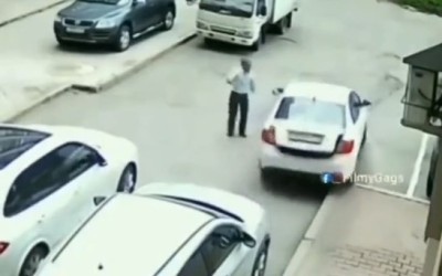 Πήγε να παρκάρει και προκάλεσε χάος – Δείτε το [video]