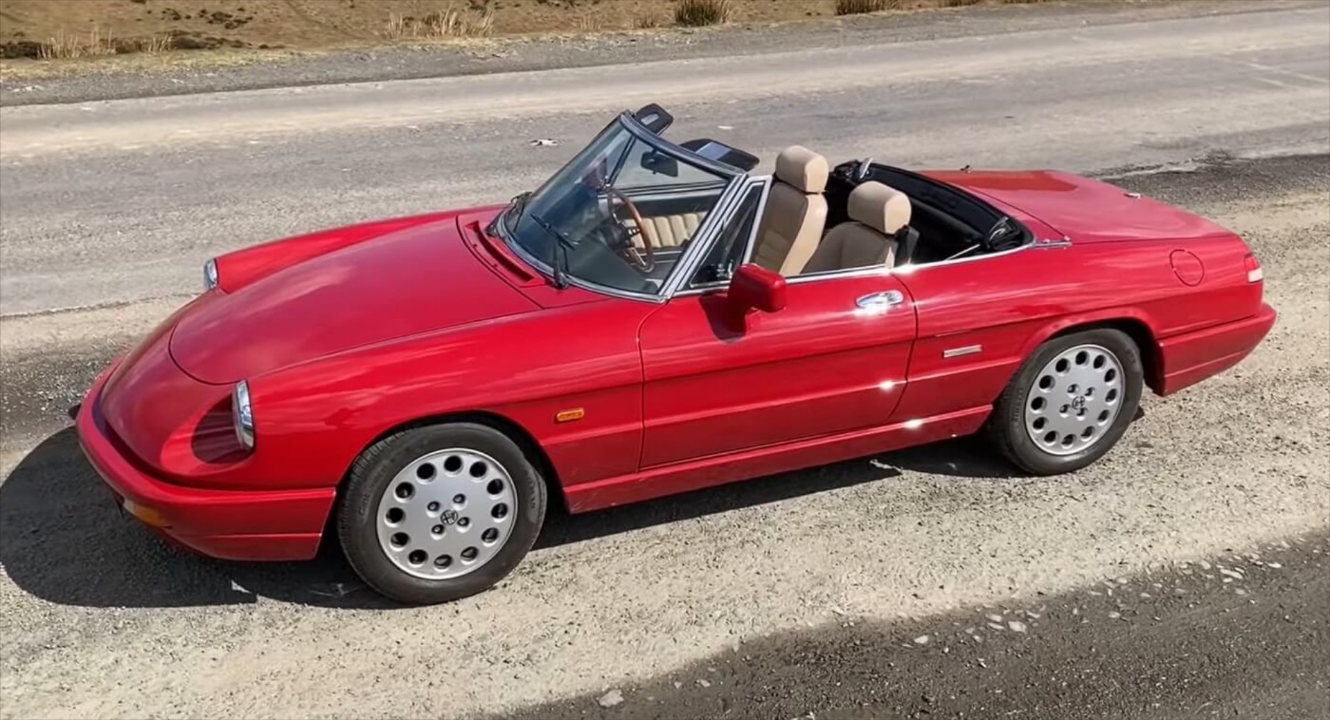 Alfa Romeo Spider με «ηλεκτρική» καρδιά (video)