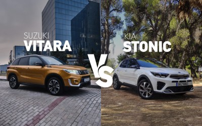 SUV που… λατρεύουν την πόλη: Kia Stonic ή Suzuki Vitara; Ποιο προτιμάτε;