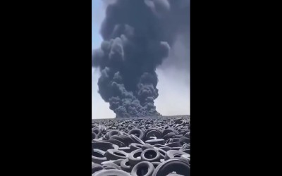 Άδειασε το μεγαλύτερο νεκροταφείο ελαστικών του κόσμου [video]