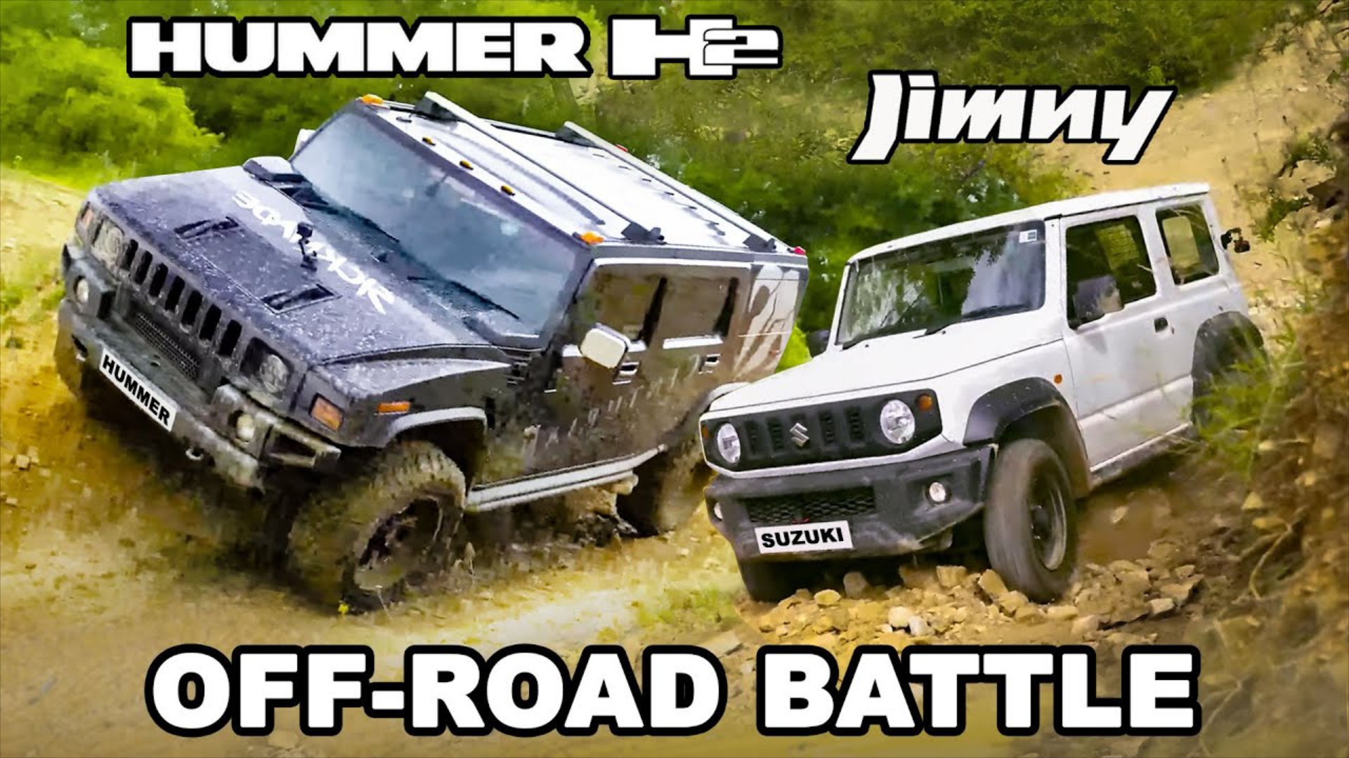 Suzuki Jimny vs Hummer H2: Έχει ελπίδες το μικρό ιαπωνικό off-roader; [Video]
