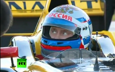 Ο Putin στο τιμόνι μονοθεσίου της F1