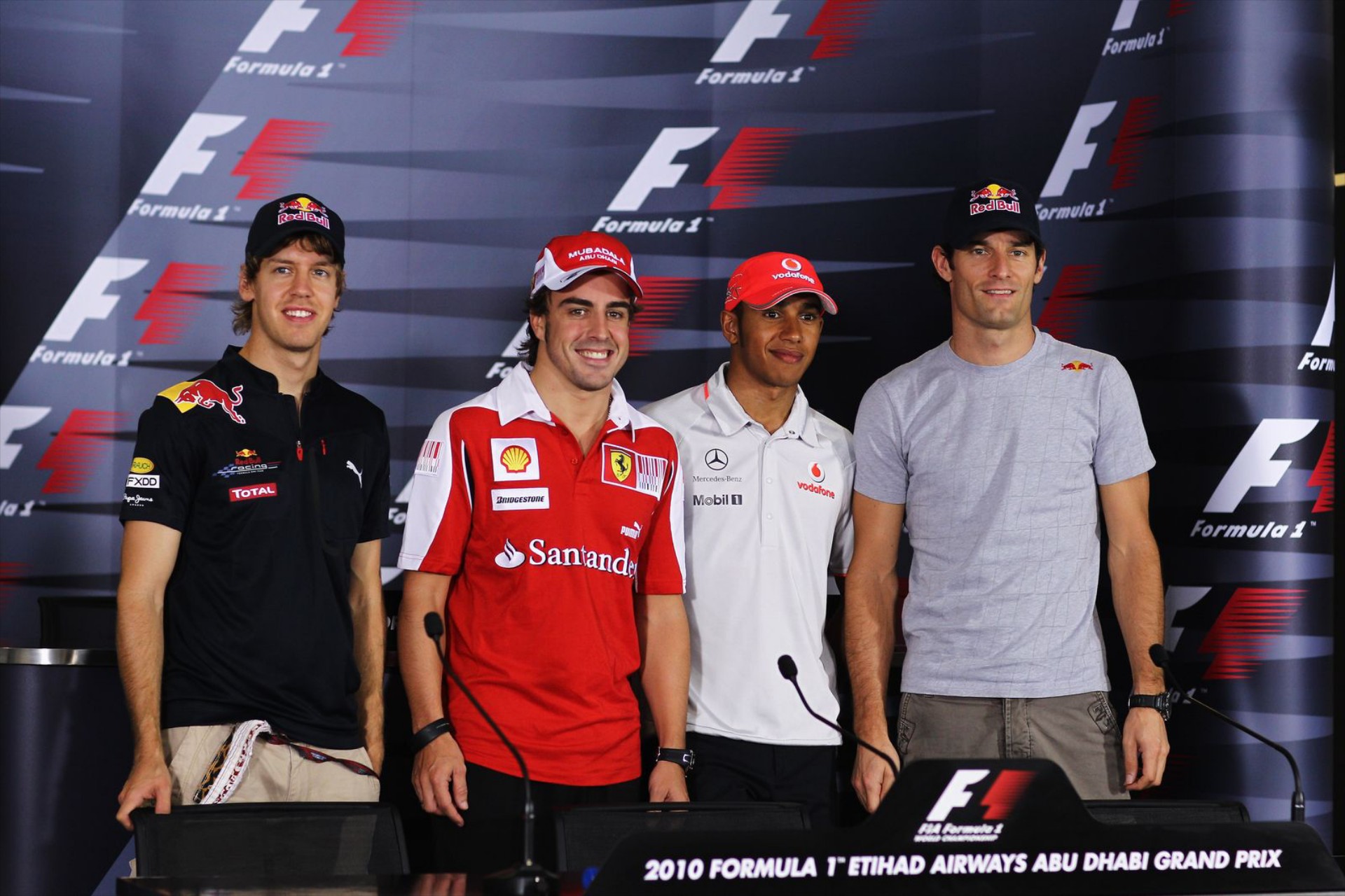 F1: Ήρεμοι οι Alonso και Vettel, λίγο νευρικός ο Webber